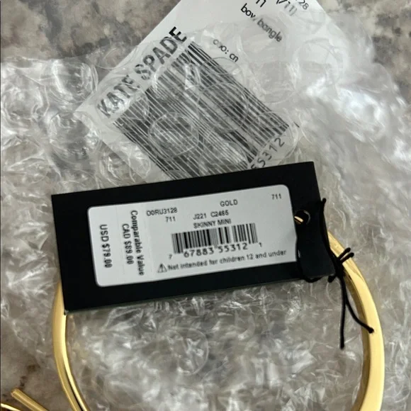 Kate Spade Gold Bow Jewelry Set - Picture 5 of 6